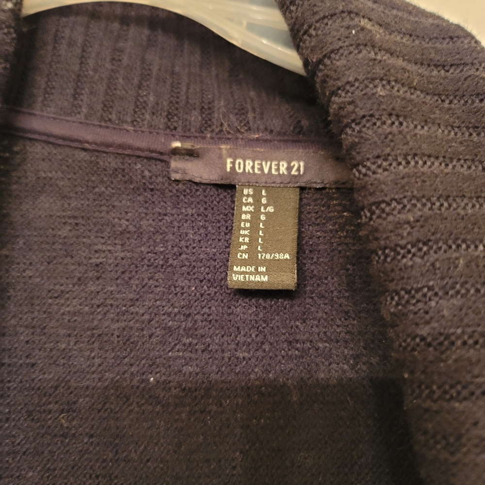 Black forever 21 cardigan